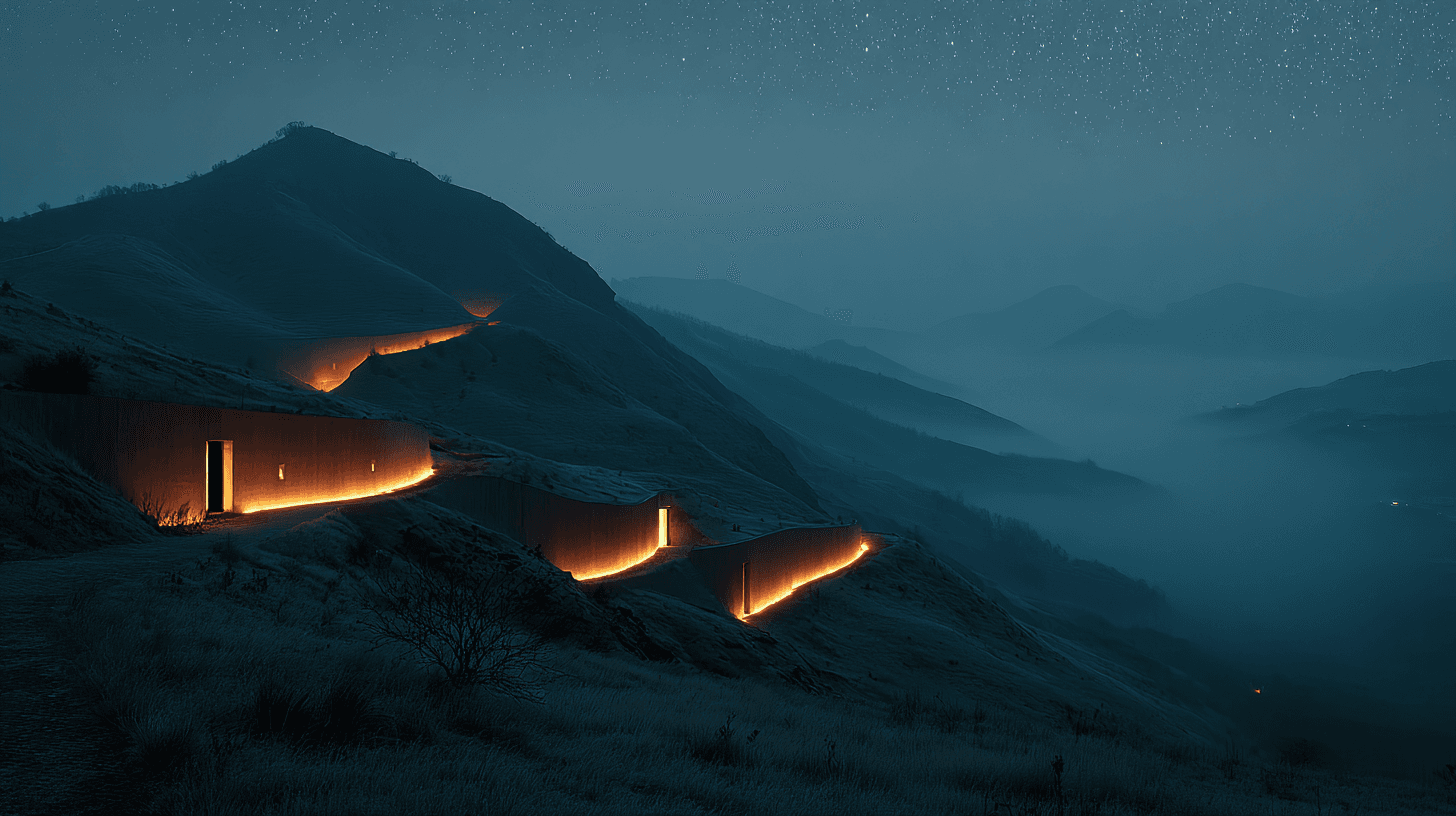 Terraced landscape illustrating the website engagement problem