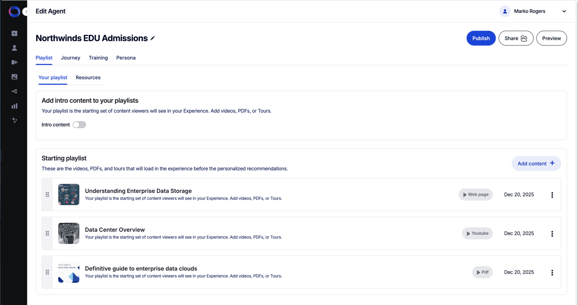 Right content, right buyer, right moment